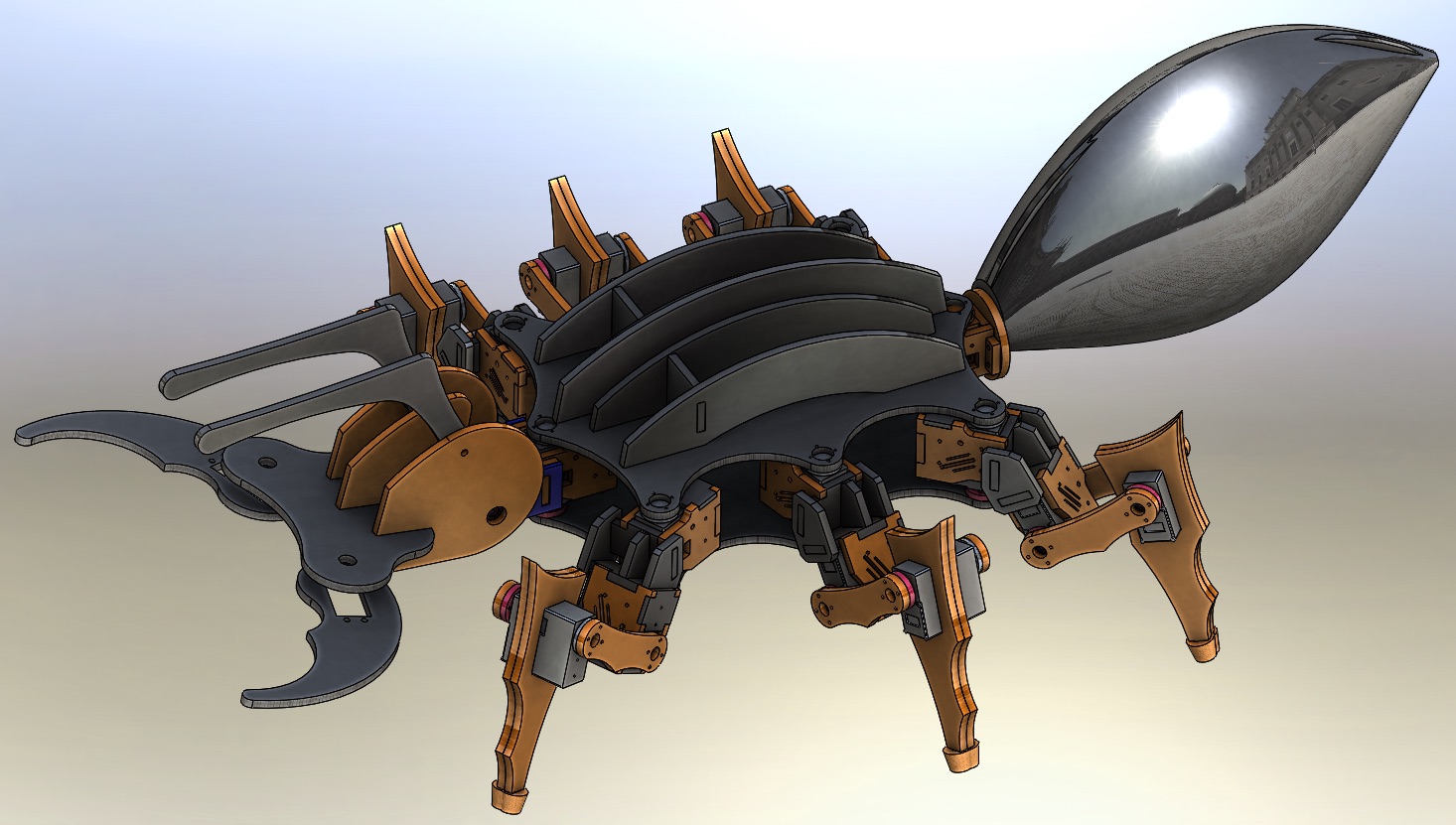 Ant-like robot